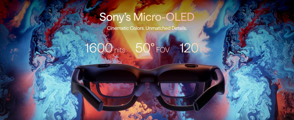 Pro 2 Sony Micro-OLED glasses display