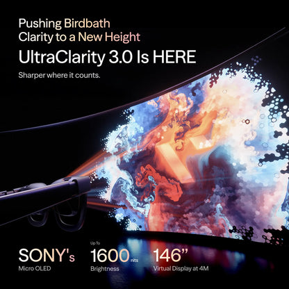 Tuftina Pro 2 XR Smart Glasses – 146″ Micro-OLED Display