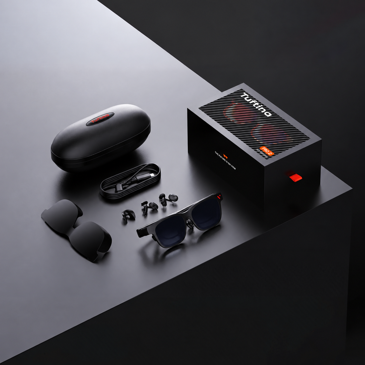 Tuftina Pro 2 XR Smart Glasses – 146″ Micro-OLED Display
